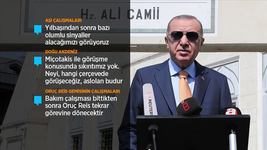 Erdoğan: Koronavirüs önlemlerinde mecburen işi tekrar sıkmak durumundayız