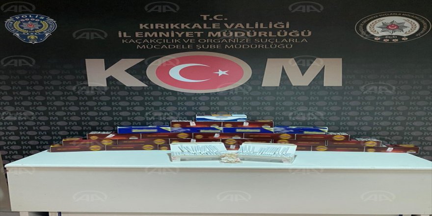 'Kırıkkale'de kaçakçılıkla mücadele'