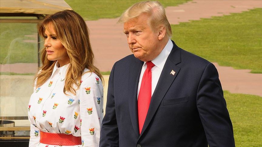 ABD Başkanı Donald Trump ve eşi Melania Trump coronavirüse yakalandı