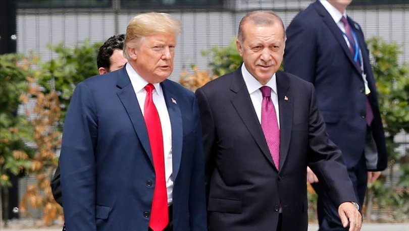 Cumhurbaşkanı Erdoğan, Trump ile eşine geçmiş olsun dileklerini iletti