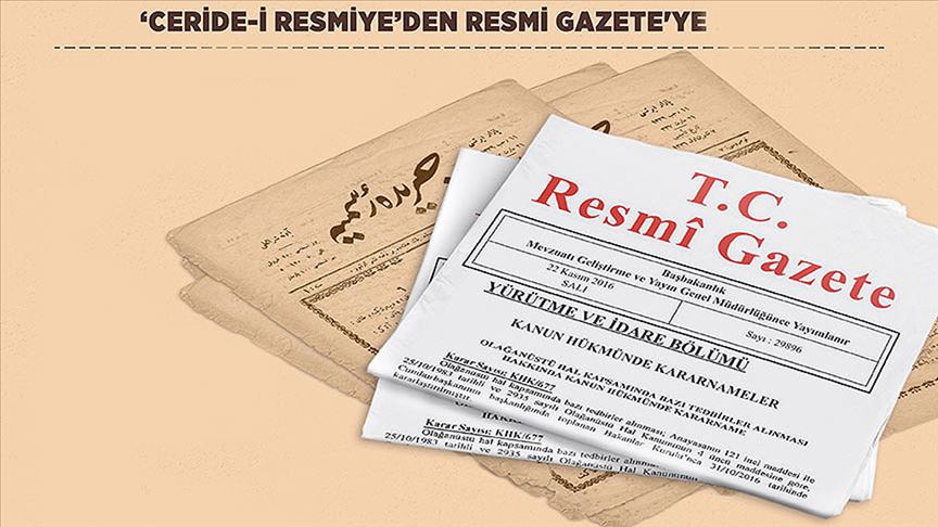 'Resmi Gazete' 100 yaşında!