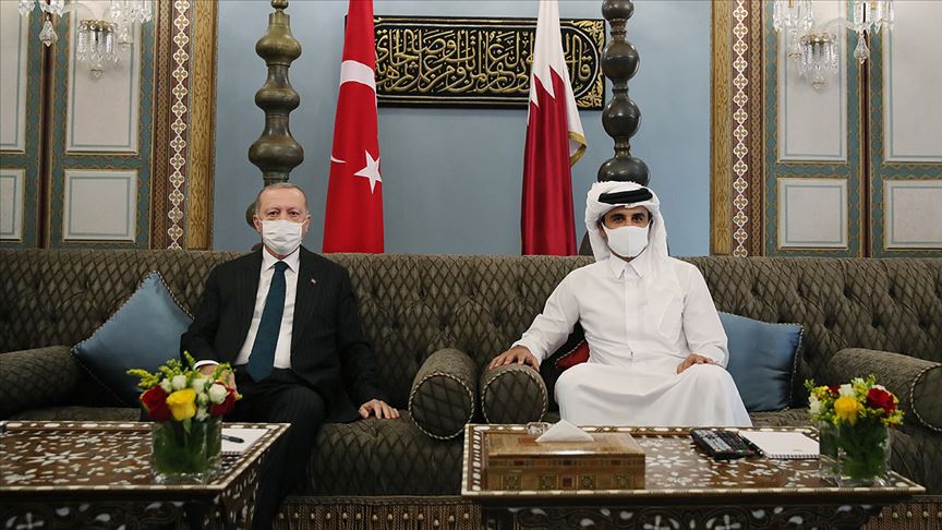 Cumhurbaşkanı Erdoğan Katar ziyareti
