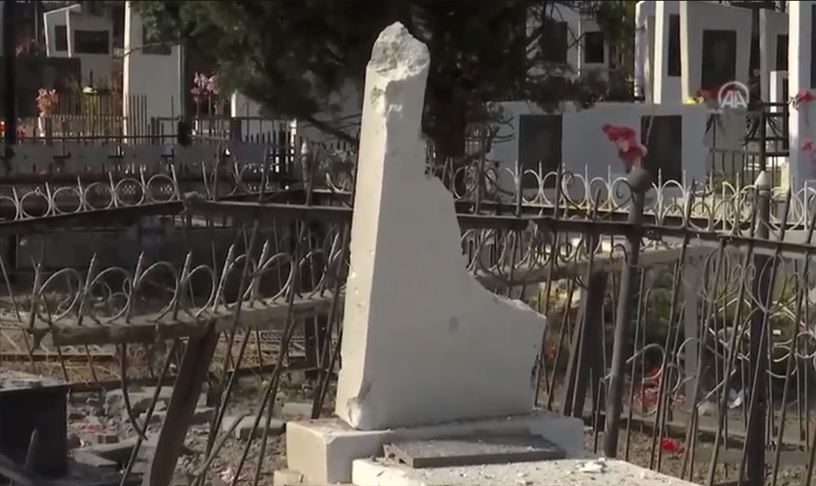 Ermenistan, Terter'de mezarlık ziyaretindeki sivilleri vurdu!