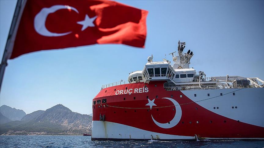 Oruç Reis'in Doğu Akdeniz'deki çalışma süresi 27 Ekim'e kadar uzatıldı