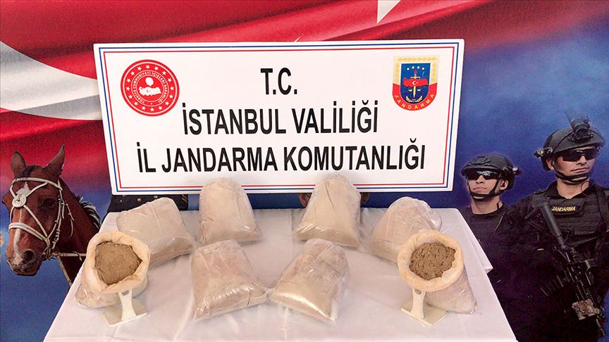İstanbul'da 26 kilogram eroin ele geçirildi!