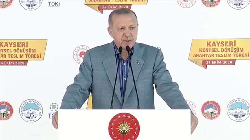 Erdoğan: Ülkemizi afetlere dayanıksız yapıların tamamından kurtaracağız