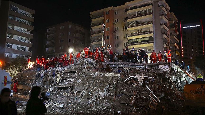 İzmir'deki deprem için dünyadan taziye mesajları