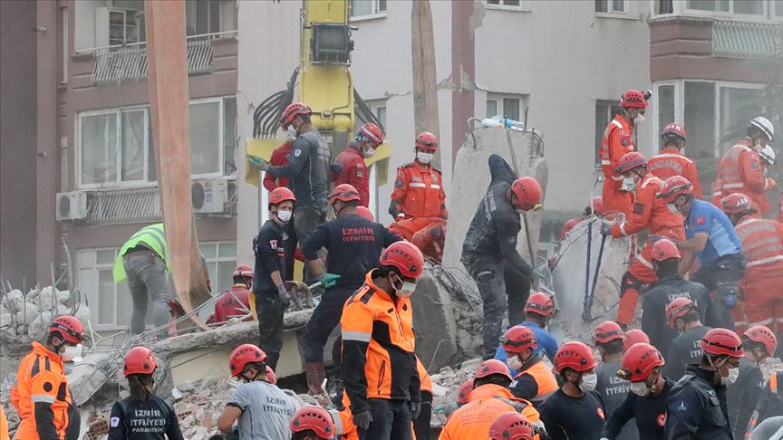 İzmir'deki depremde can kaybı 115'e yükseldi!