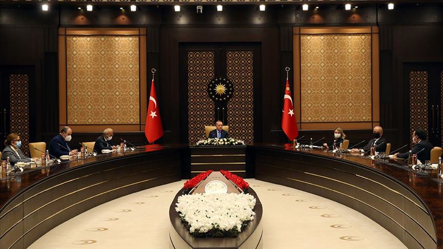 Cumhurbaşkanı Erdoğan YASED Yönetim Kurulu'nu kabul etti