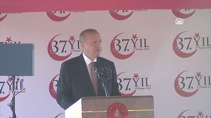 Cumhurbaşkanı Erdoğan'dan KKTC'de flaş açıklamalar