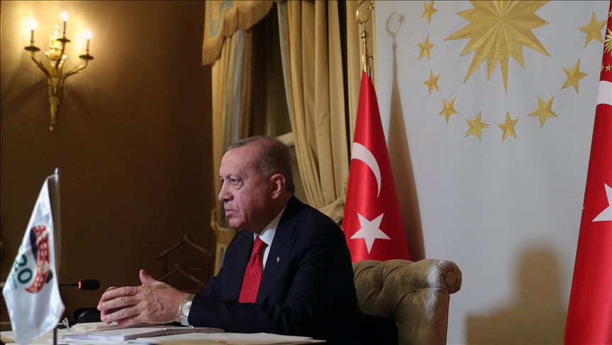 Erdoğan: Geliştirilen aşılar, insanlığın ortak malı olacak şekilde kullanıma sunulmalıdır