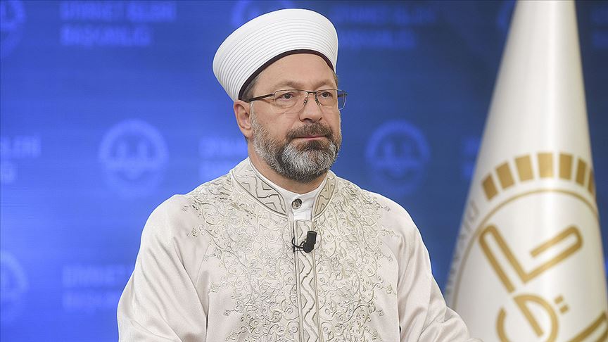 Diyanet İşleri Başkanı Erbaş'tan Kadına Yönelik Şiddete Karşı Uluslararası Mücadele Günü mesajı