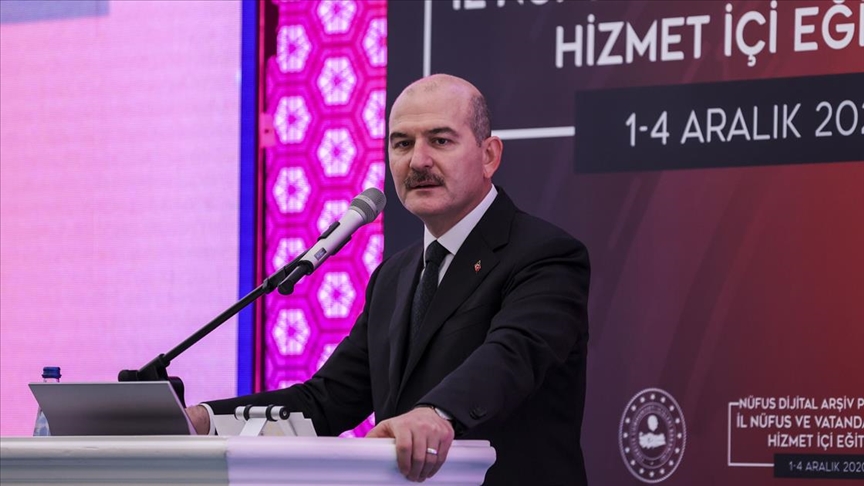 Soylu: Şu ana kadar Türkiye nüfusunun yüzde 74’ünün kimlik kartını değiştirdik