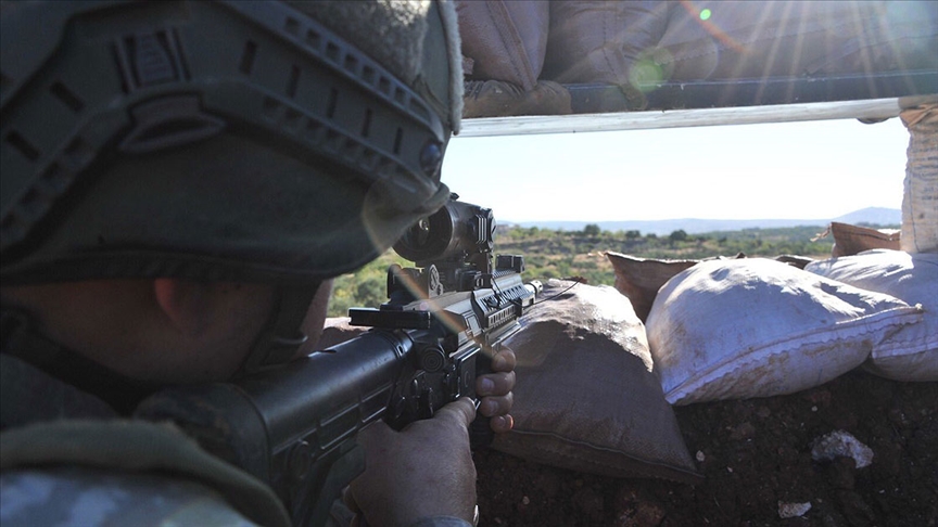 Barış Pınarı bölgesine saldırı girişiminde bulunan 9 PKK/YPG'li terörist etkisiz hale getirildi