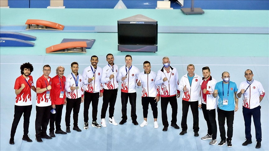 Milli cimnastikçiler, Avrupa Şampiyonası'nda 8 madalya kazandı!
