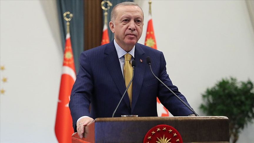 Erdoğan'dan İstanbul Latin Katolik Cemaati Ruhani Reisi Gonzalez için başsağlığı mesajı