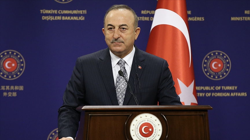 Çavuşoğlu: Kıbrıs'ta iki devletli çözümün olması gerekiyor