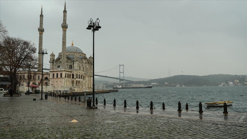 'İstanbul'da kısıtlama sessizliği hakim'