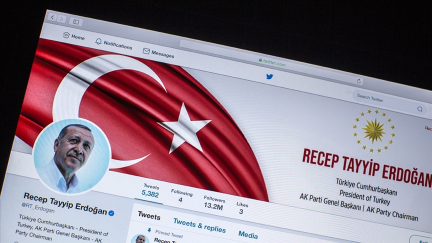 Sosyal medyada 'Erdoğan'ın yanındayız' paylaşımına yaklaşık 2,5 milyon destek verildi