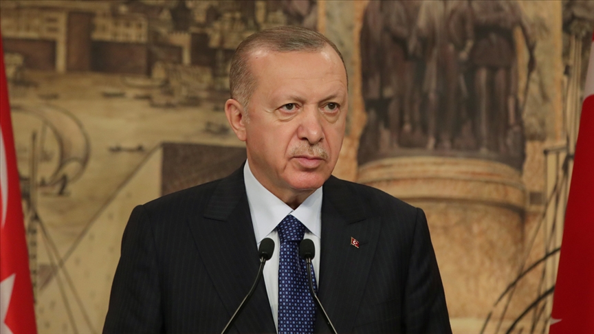 Cumhurbaşkanı Erdoğan şehit ailelerine başsağlığı diledi