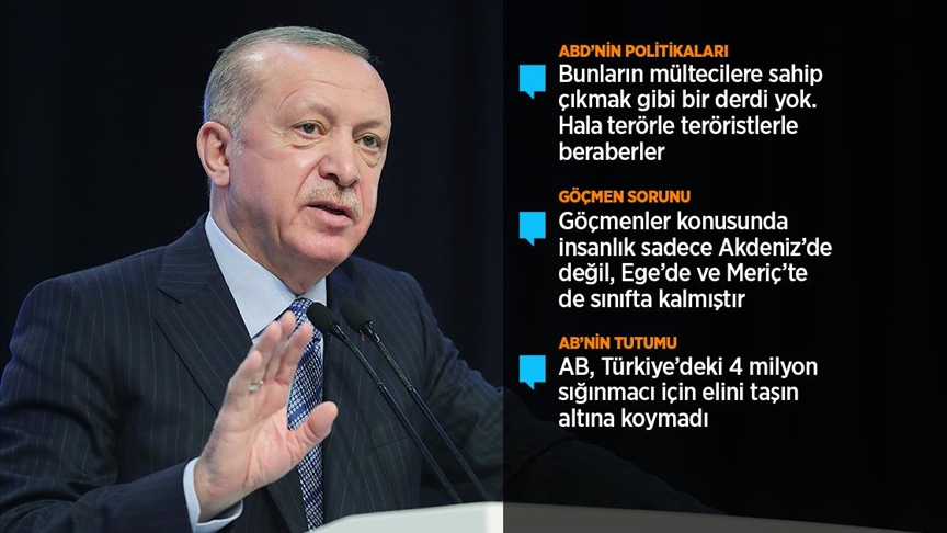 Cumhurbaşkanı Erdoğan: Saldırıların devamı halinde diğer bölgelere yönelik adım atmaktan çekinmeyiz