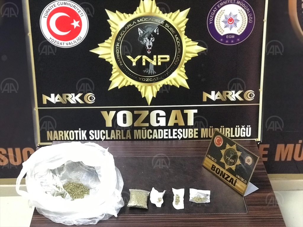 Yozgat'ta uyuşturucu operasyonu: 4 gözaltı