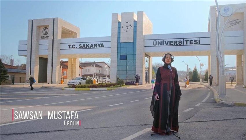 Yabancı öğrenciler Çanakkale şehitleri için klip hazırladı
