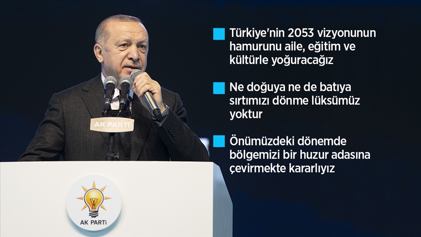 Erdoğan: Türkiye'nin yeni ve sivil bir Anayasa'yı tartışması değişen şartların kaçınılmaz gereğidir