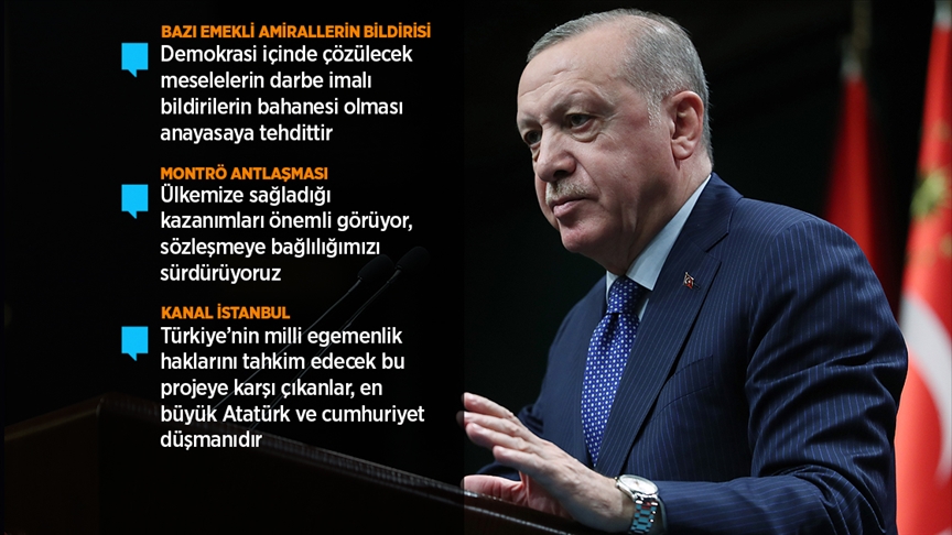 Erdoğan: Gerçekleştirilen bu eylem kesinlikle art niyetli bir girişimdir