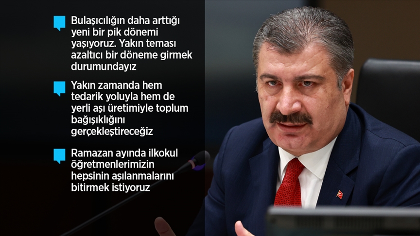 Koca: Kabine Toplantısı'nda kapsayıcı, alternatifli önerileri sunacağız.