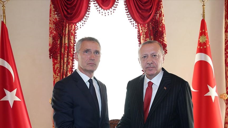 Cumhurbaşkanı Erdoğan, NATO Genel Sekreteri Stoltenberg ile telefonda görüştü