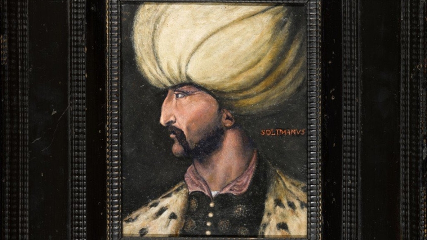İngiltere'deki müzayedede satılan Kanuni Sultan Süleyman'ın portresi İBB'ye bağışlandı