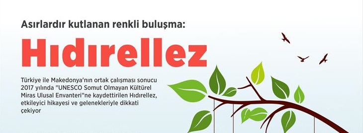 Asırlardır kutlanan renkli buluşma: "Hıdırellez"