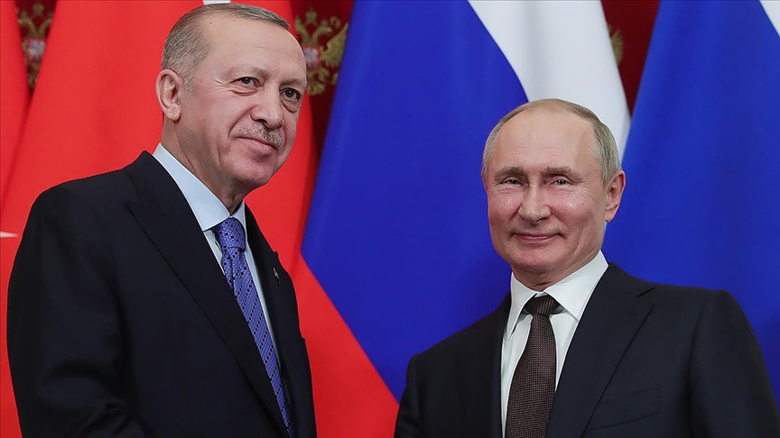 Cumhurbaşkanı Erdoğan ve Rusya Devlet Başkanı Putin Sputnik V aşısını görüştü