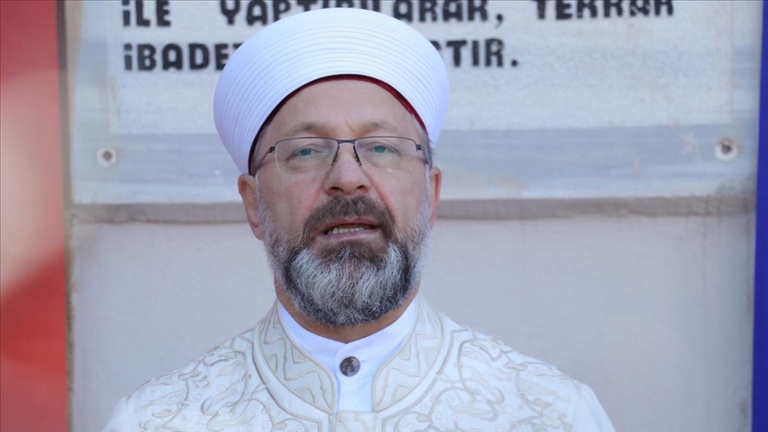 Diyanet İşleri Başkanı Erbaş'tan Önemli Açıklama