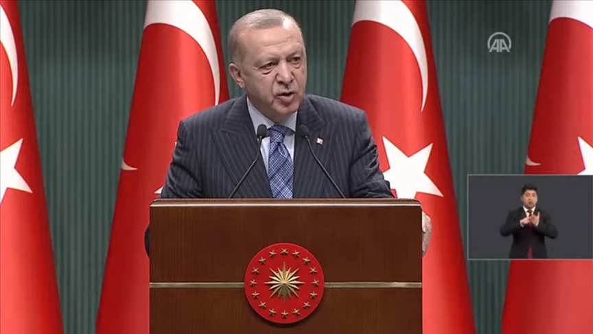 Cumhurbaşkanı Erdoğan: Salgını yeniden büyük ölçüde kontrol altına aldık