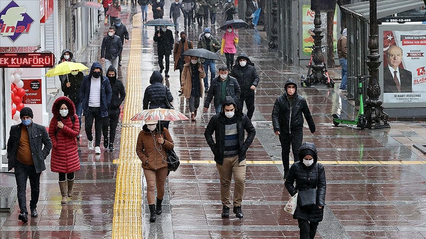 Ankara için kuvvetli yağış uyarısı geldi