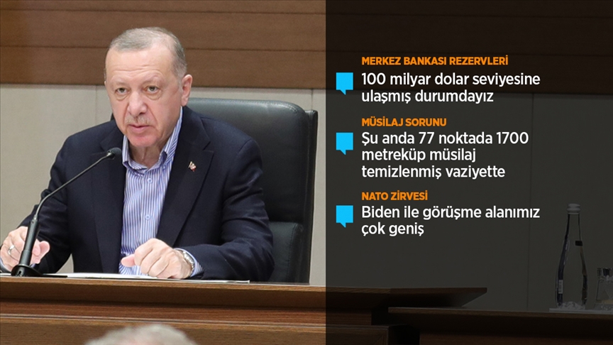 Erdoğan: NATO Zirvesi'nde müttefiklerimizle ittifaka verdiğimiz önemin altını bir kez daha çizeceğiz