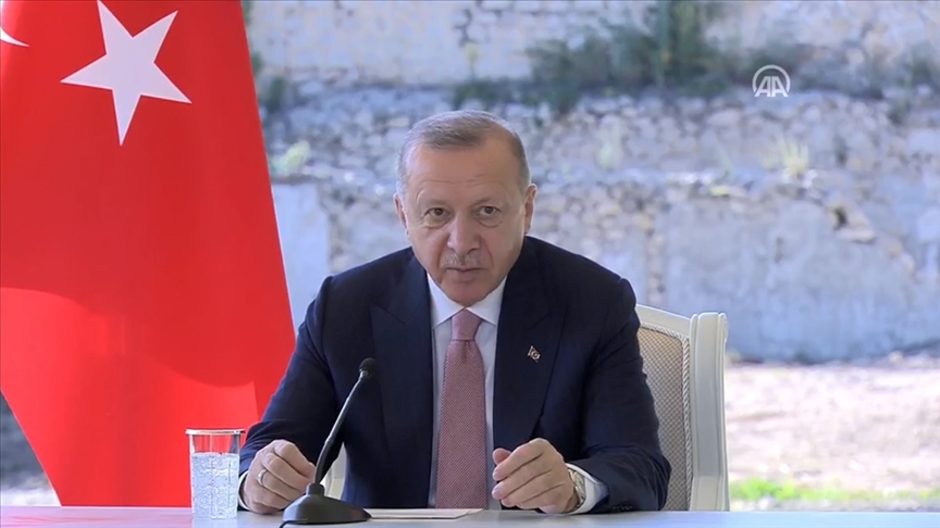 Erdoğan: Şuşa'da en kısa sürede başkonsolosluk açmayı planlıyoruz