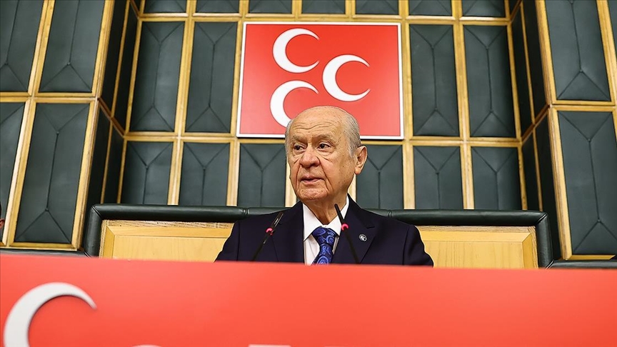 MHP lideri Devlet Bahçeli grup toplantısında konuştu..