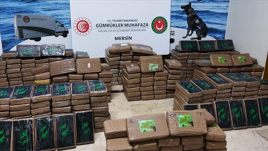 FLAŞ / Mersin Limanı'nda 463 kilogram kokain ele geçirildi!