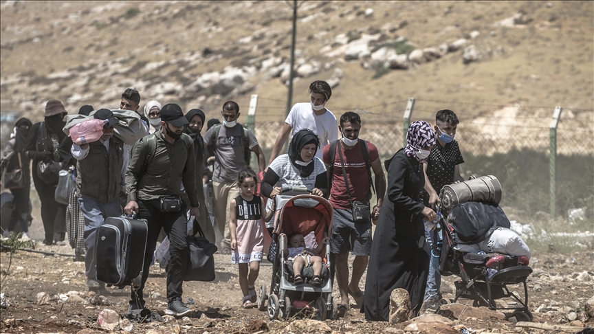 Suriyelilerin Kurban Bayramı öncesi Cilvegözü Sınır Kapısı'ndan ülkelerine geçişleri sürüyor