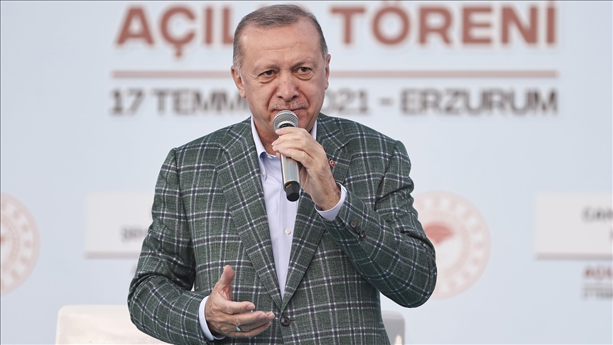 Erdoğan: Rize'de sele maruz kalan alanlar Afet Bölgesi ilan edilecek!