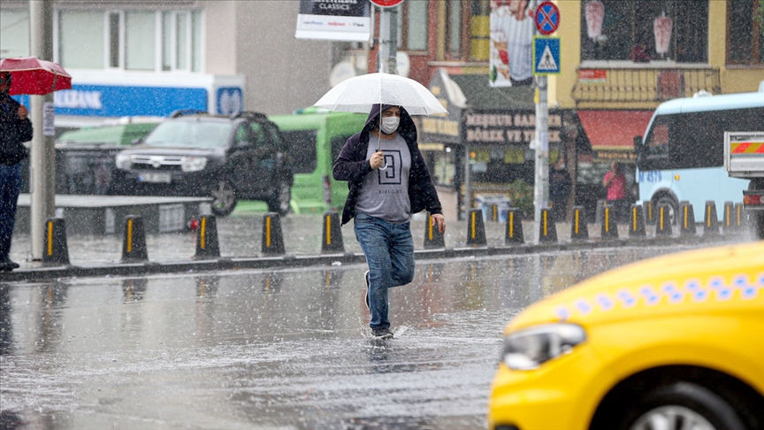 Meteorolojiden 4 bölge için sağanak uyarısı