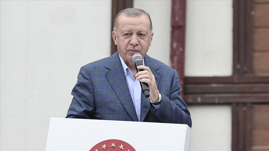 Cumhurbaşkanı Erdoğan: İlk etapta Rize genelinde toplam 550 konut inşa edeceğiz