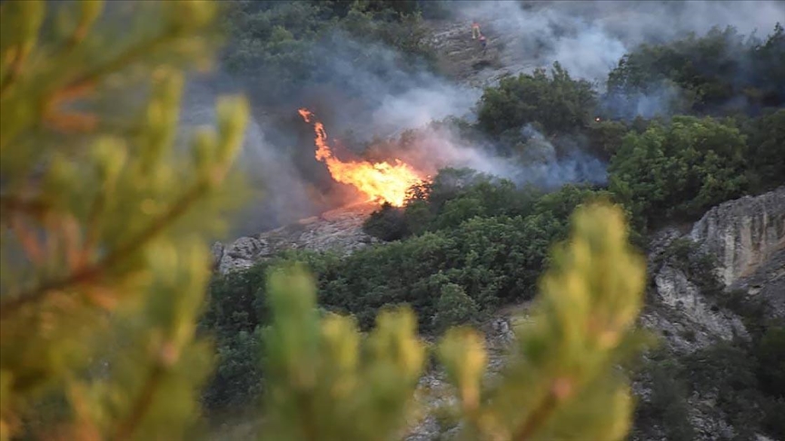 Kızılcahamam'da çıkan orman yangını kontrol altına alındı
