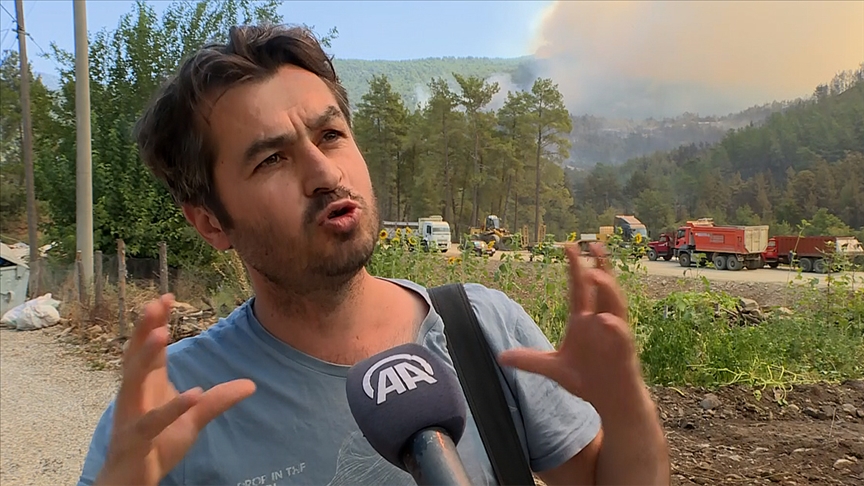 "Yangını en doğru şekilde duyurmak için çalışıyoruz"