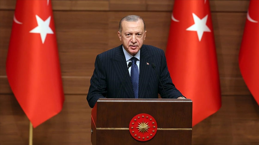 Cumhurbaşkanı Erdoğan: 2023, Türkiye'nin ve Türk milletinin yeniden şahlanışının sembolüdür