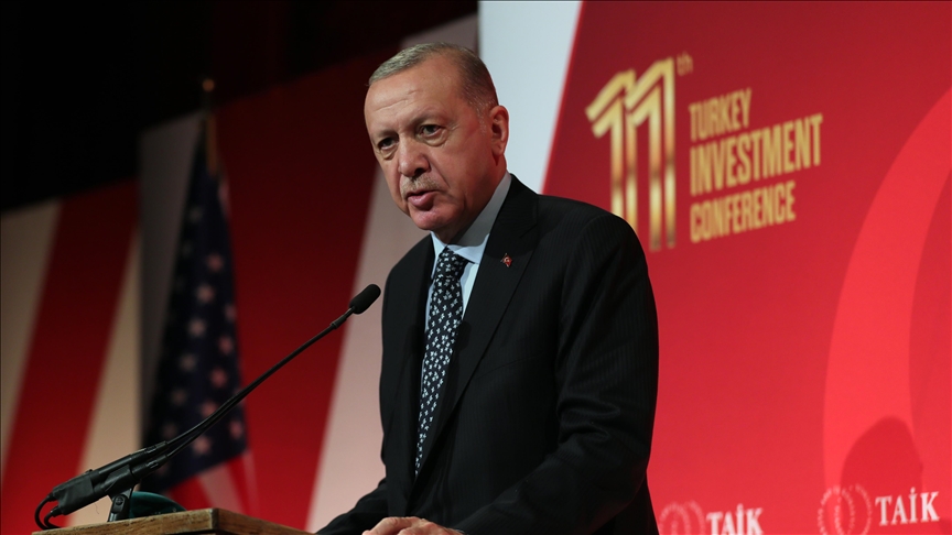 Cumhurbaşkanı Erdoğan: ABD'deki iş insanlarının art niyetli faaliyetlere karşı sağlam duruş sergileyeceğine inanıyorum