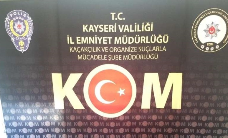 Kayseri'de 22 kaçakçılık operasyonunda 15 kişi hakkında soruşturma